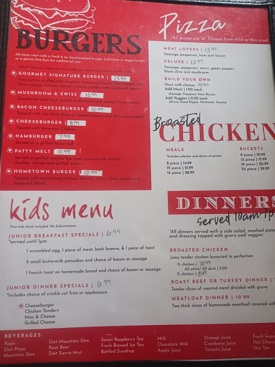 Hometown Grill Menu - Image 3